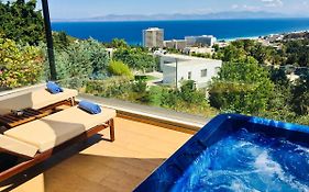 Fly View Flats BLUE Jacuzzi Sea View